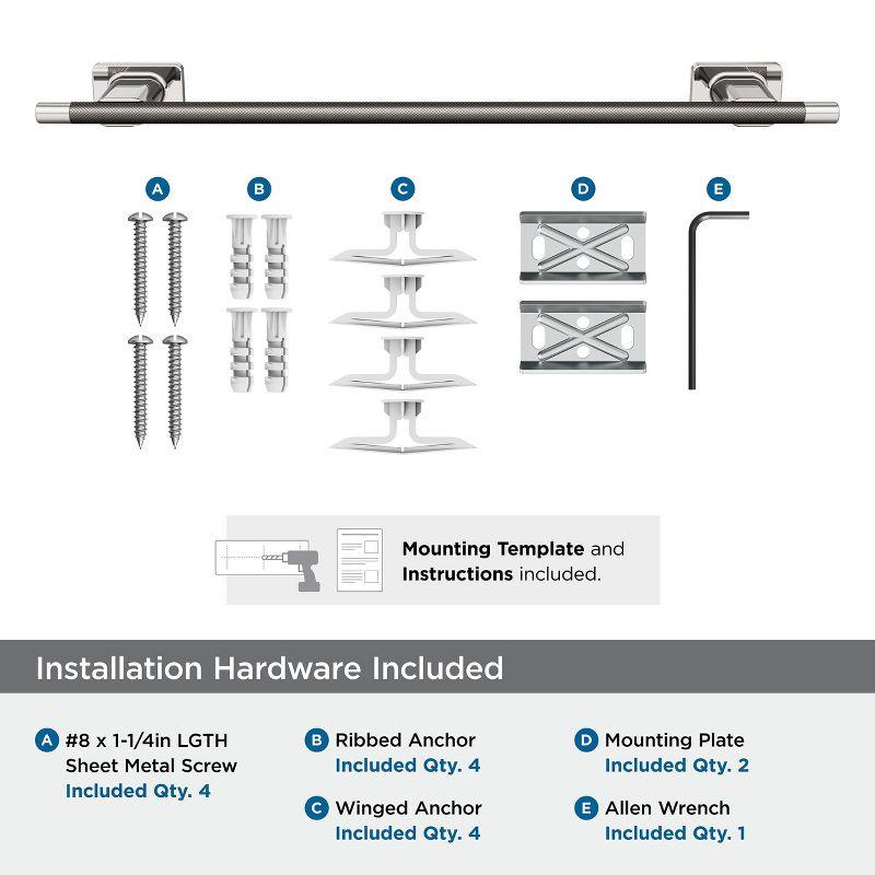 Amerock Esquire Wall Mounted Towel Bar