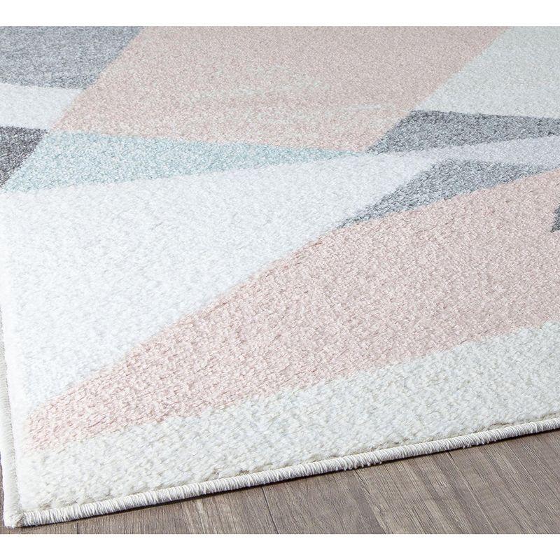 Rugs America Mika Geometric Contemporary Area Rug