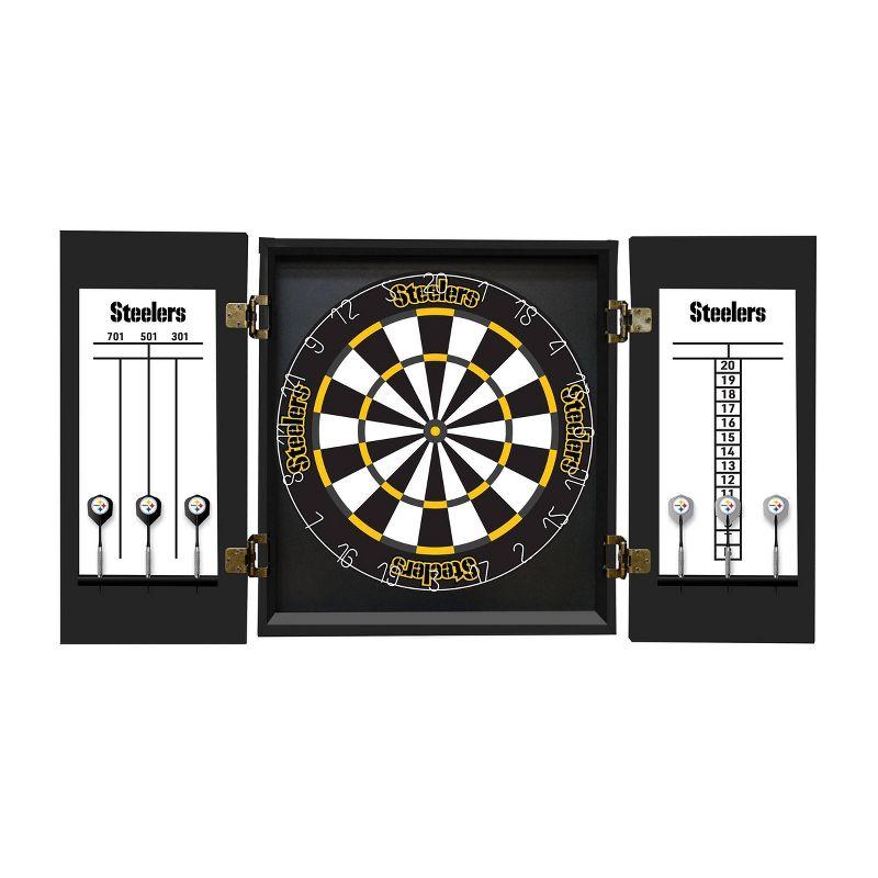 NFL Pittsburgh Steelers Fan's Choice Dartboard Set