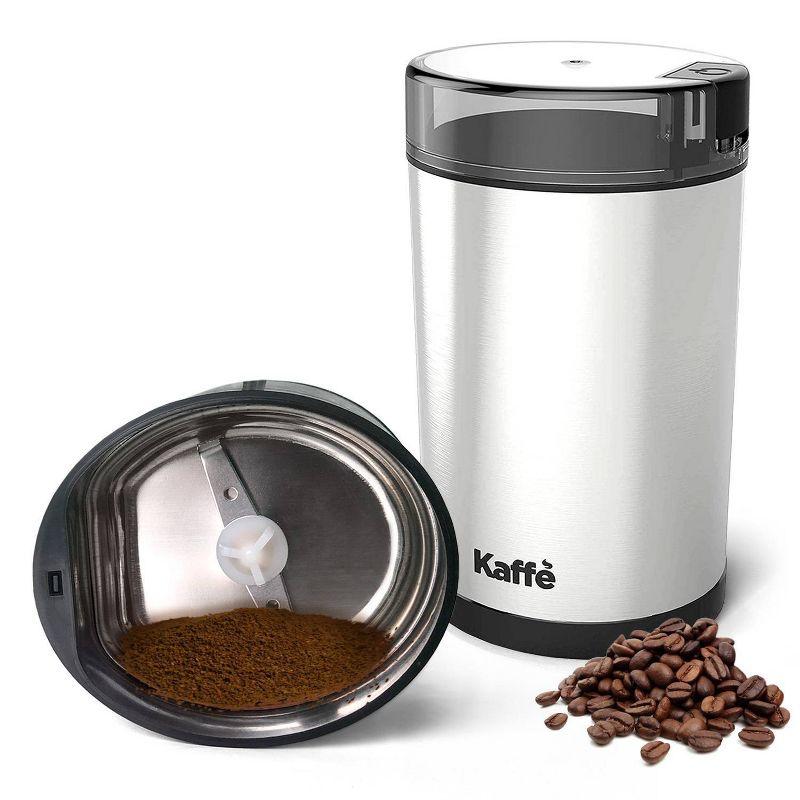 Kaffe Electric Coffee Grinder with Cleaning Brush