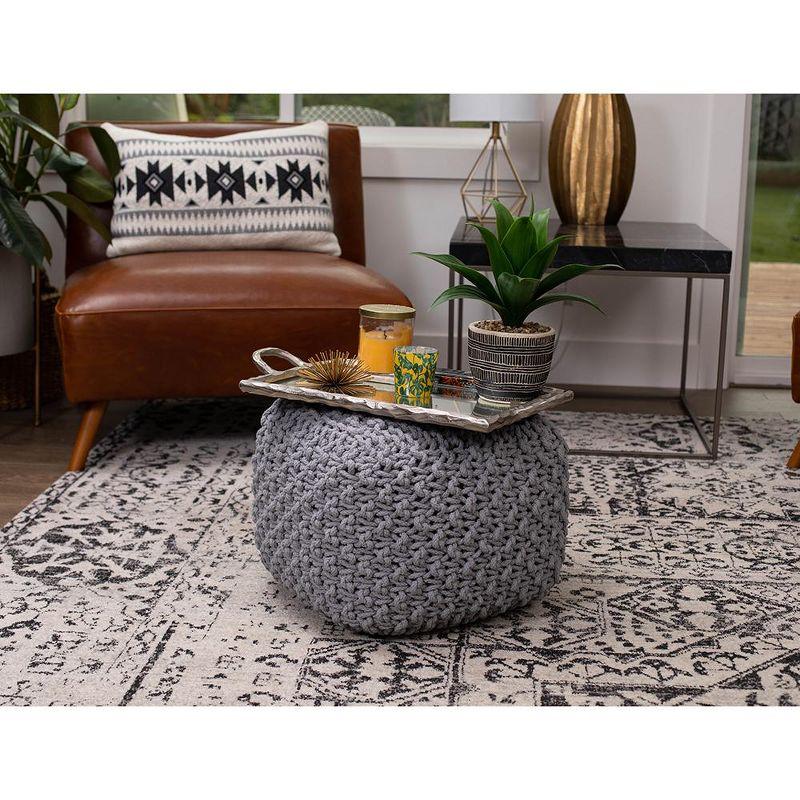 Upholstered Pouf