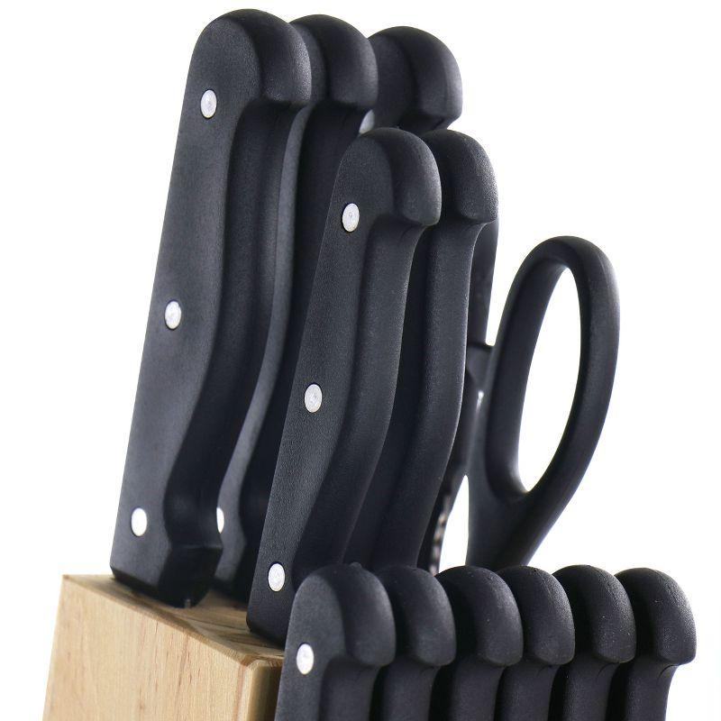 Gibson Home Gibson Home Westover Stainless Steel 13 Piece Knife Block Set