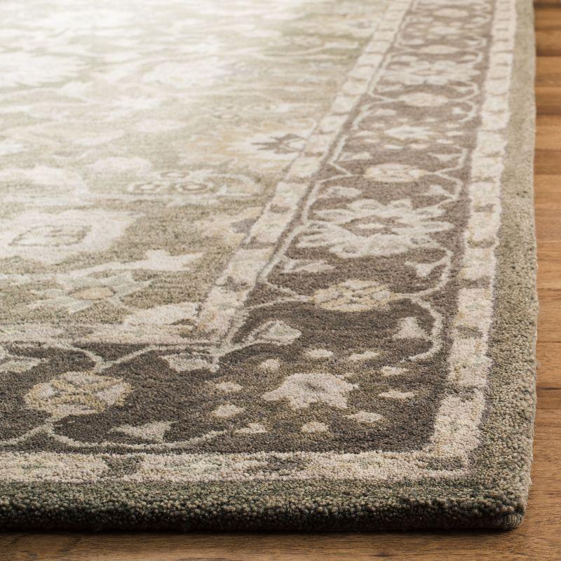 Anatolia AN585 Hand Tufted Indoor Accent Rug - Grey/Dark Grey - 3'x5' - Safavieh