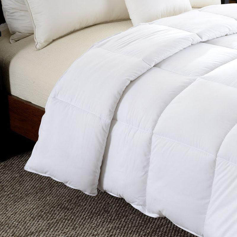 Cheer Collection Luxurious Down Alternative All Season Comforter (White)