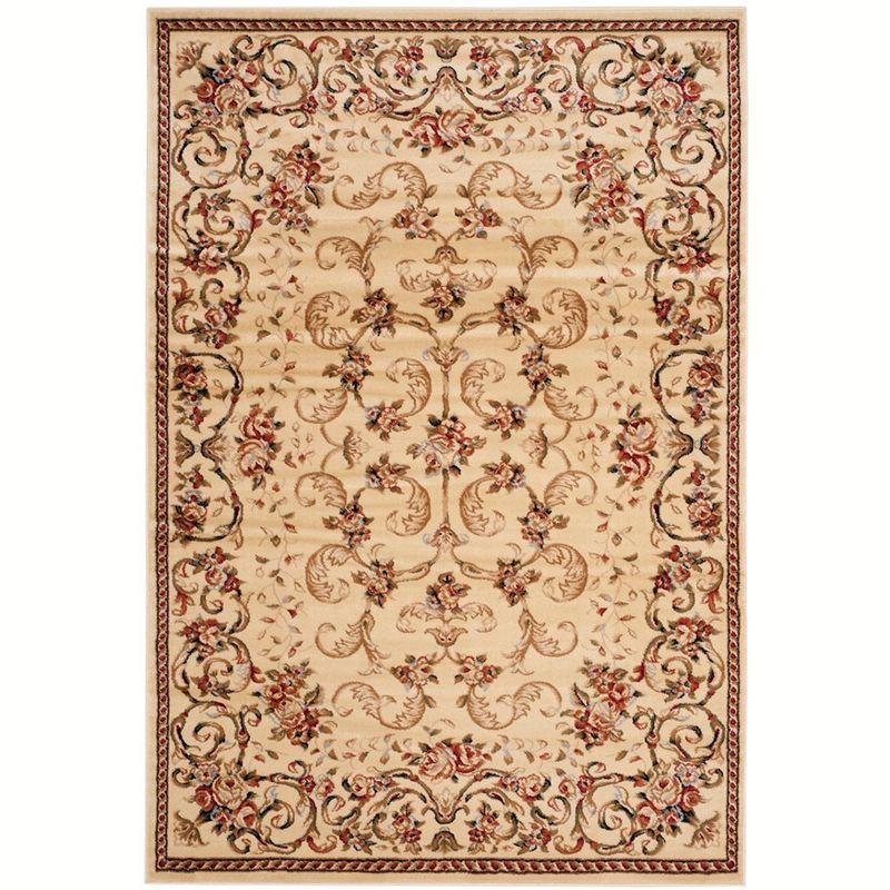 Lyndhurst LNH327 Power Loomed Area Rug - Ivory - 5'3"x7'6" - Safavieh.
