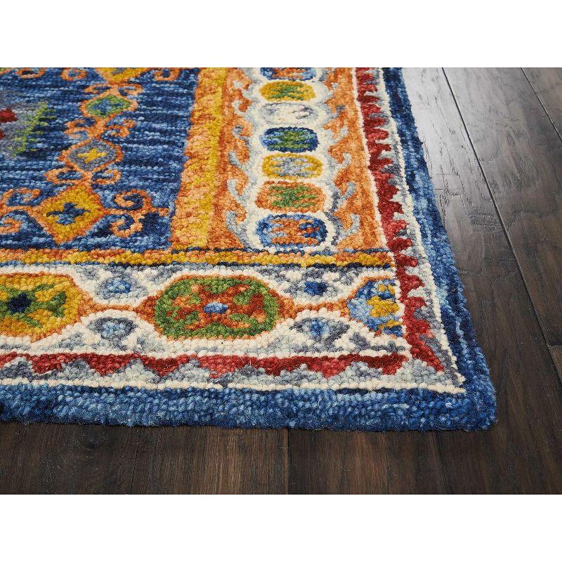 Nourison Vivid Navy Indoor Area Rug VIV09 8'X10'6"