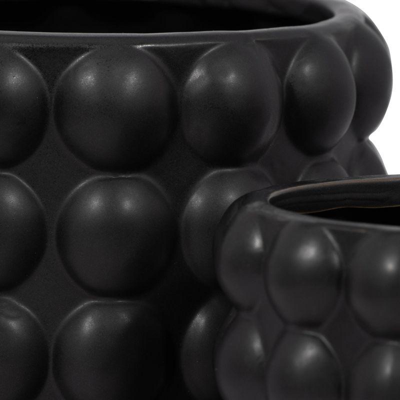 Joss & Main Ceramic Footed Planter Set of 2 Indoor and Outdoor & Reviews | Joss & Main