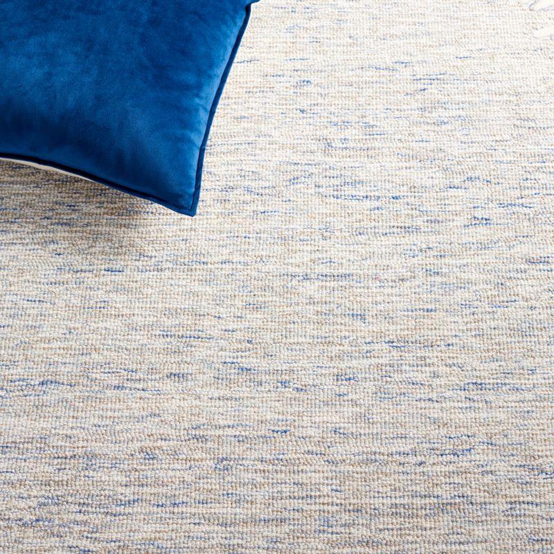 Abstract ABT478 Hand Tufted Area Rug - Blue/Ivory - 8'x10' - Safavieh .