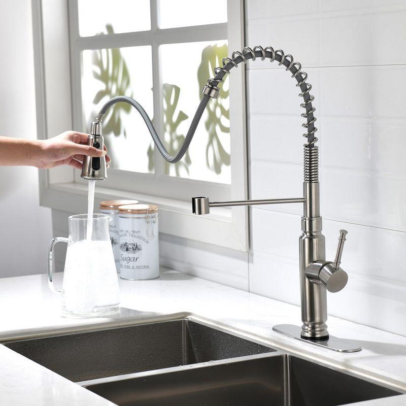 Touch Kitchen Faucet with Pull Down Sprayer