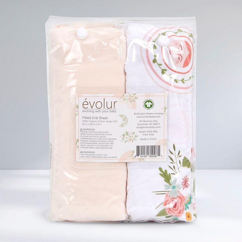 buybuy BABY by Evolur Zoo Love 2-Piece Sheet Set