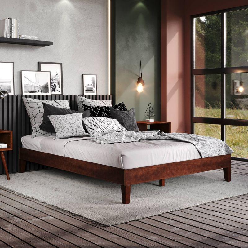 Nix Platform Bed Natural - Steve Silver Co.