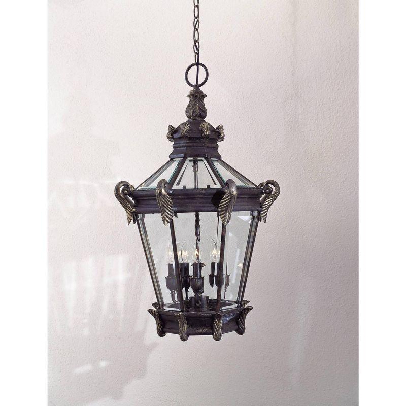 Stratford Hall 5 - Light Outdoor Hanging Lantern