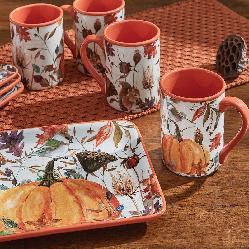 Park Designs Harvest Home Mug Set of 4