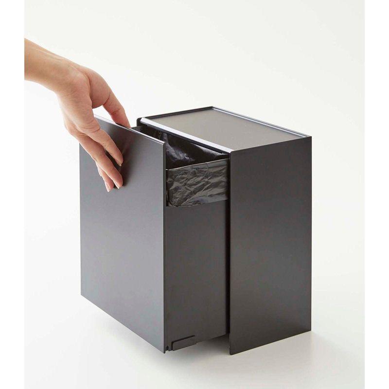 Yamazaki Home Tower Yamazaki Home Wall Mounted Storage Or Trash Bin, Small Wastebasket
