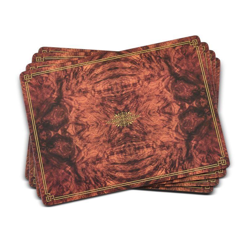 Pimpernel Walnut Burlap Placemats 15.7 X 11.7" (Set of 4)