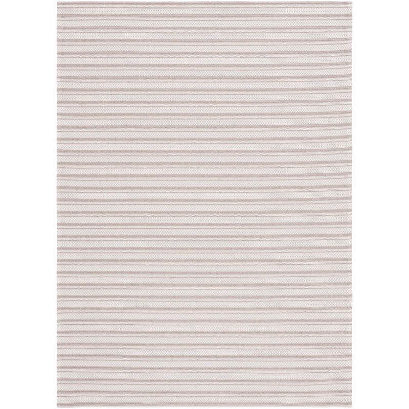 Martha Stewart THA STEWART COT Cotton Striped Indoor Rug