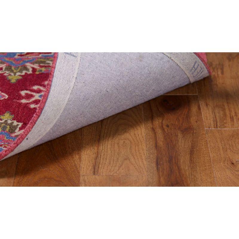 Aspen APN803 Hand Tufted Runner Rug - Red/Blue - 2'3"x9' - Safavieh.