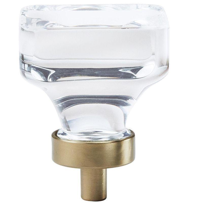 Glacio 1 3/8" Length Square Knob