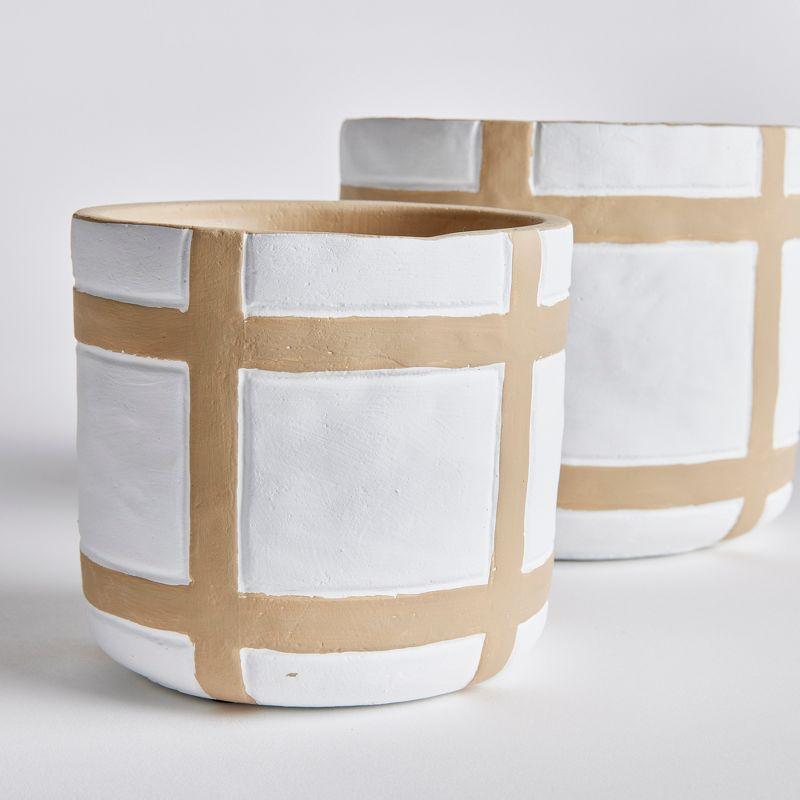 Plum & Post Phoenix Flowerpot Planters Set of 2