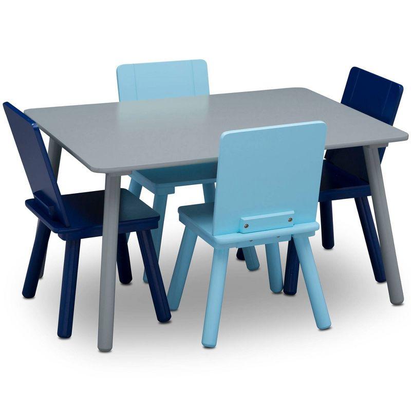 Delta Children Kids' Table and Chair Set 4 Chairs Included