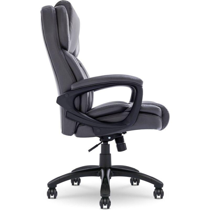 Serta Serta Garret Executive Office Chair, Ergonomic Lumbar Support, Semi-Plush Cushion, Body Pillows