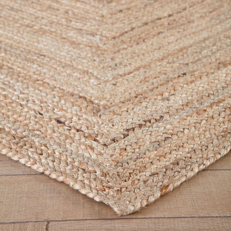 Anji Mountain 3'x5' Kerala Jute Area Rug Natural