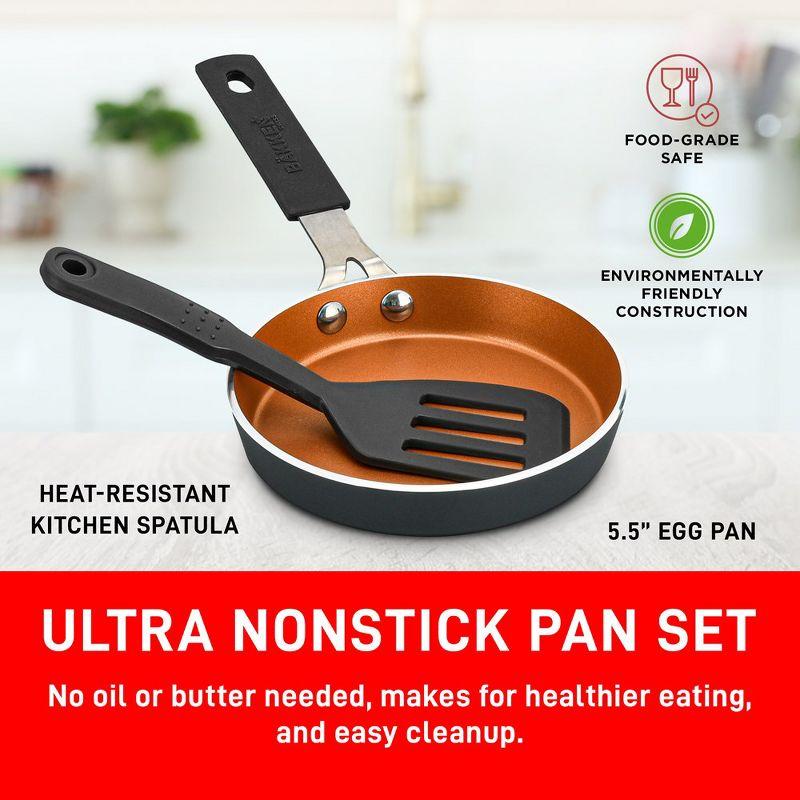 Lifemaster Lifemaster Steel Non-Stick Skillet with Lid