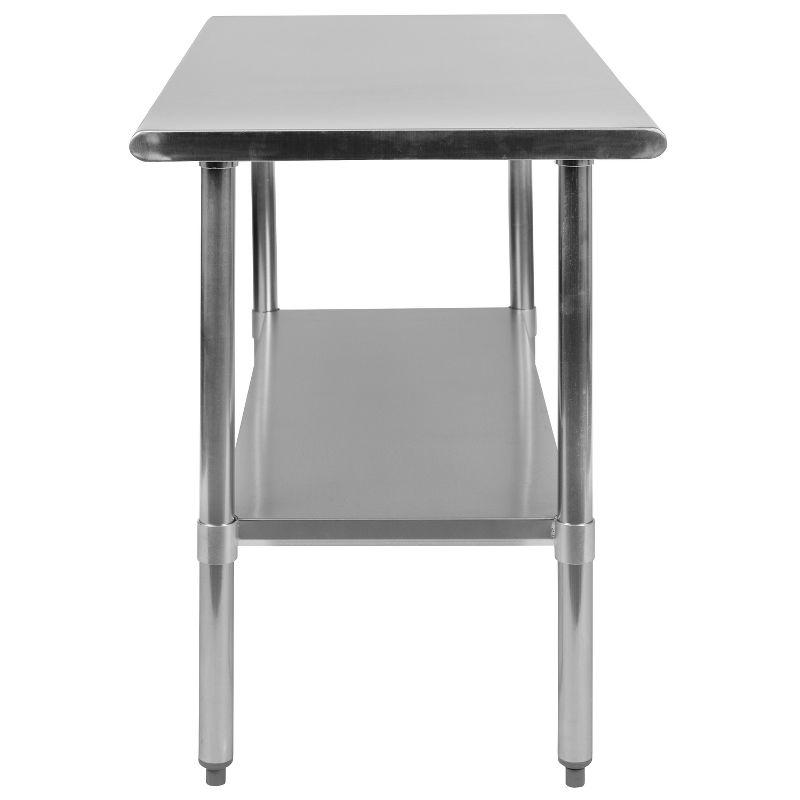 Stainless Steel 48" Commercial Work Table with Undershelf