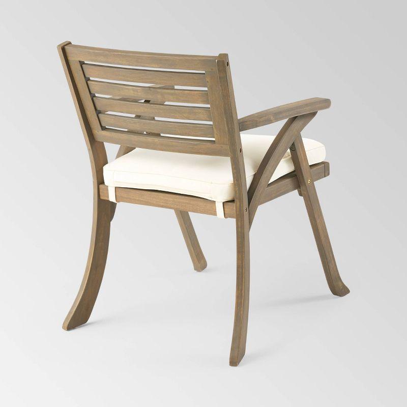 Rosecliff Heights Jon 7 Piece Dining Set with Cushions