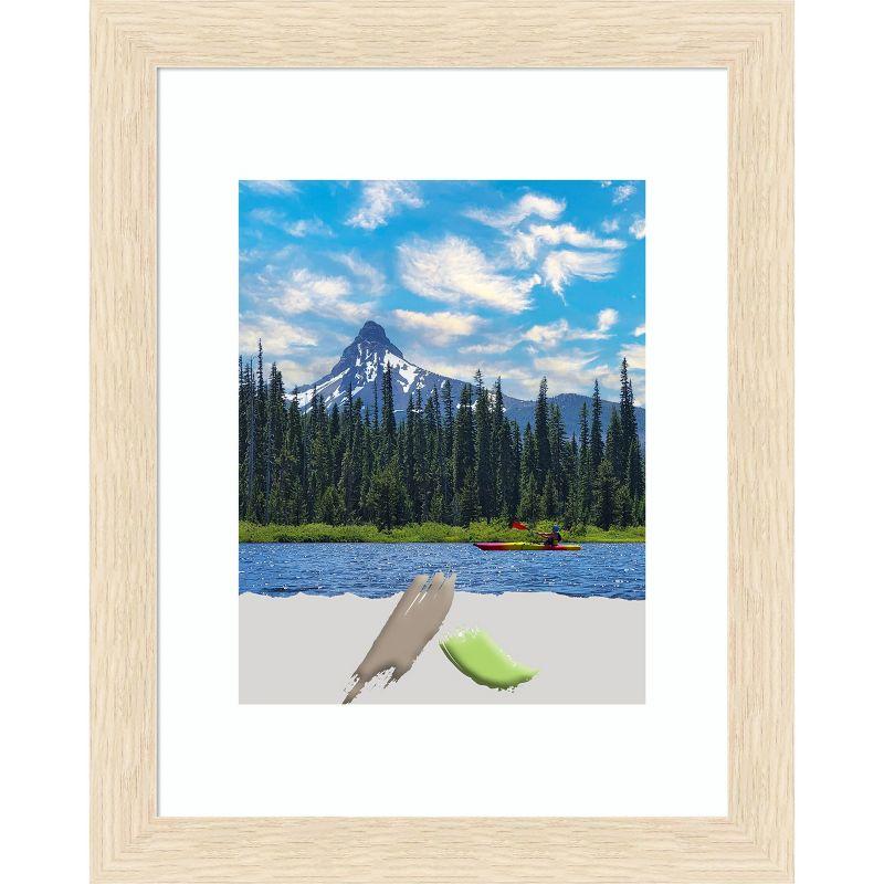 Blonde Woodgrain Stripe 16" x 13" Picture Frame