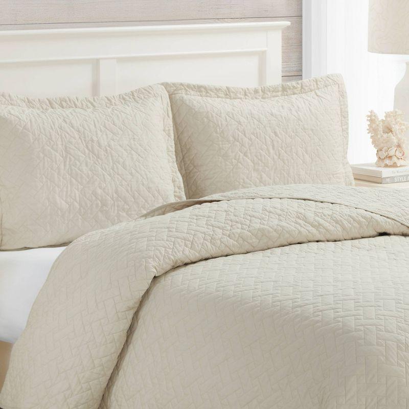 Dune Quilt & Sham Set Beige - Tommy Bahama