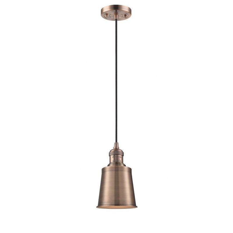 Innovations Lighting Addison 1 - Light Pendant in  Antique Copper