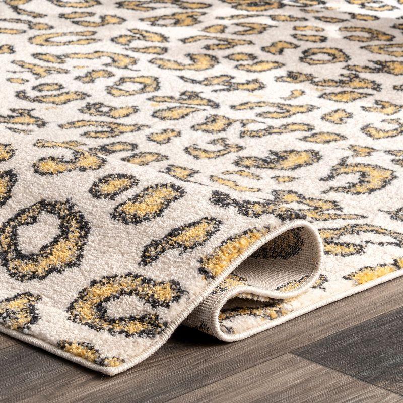 nuLOOM Annette Modern Leopard Print Area Rug