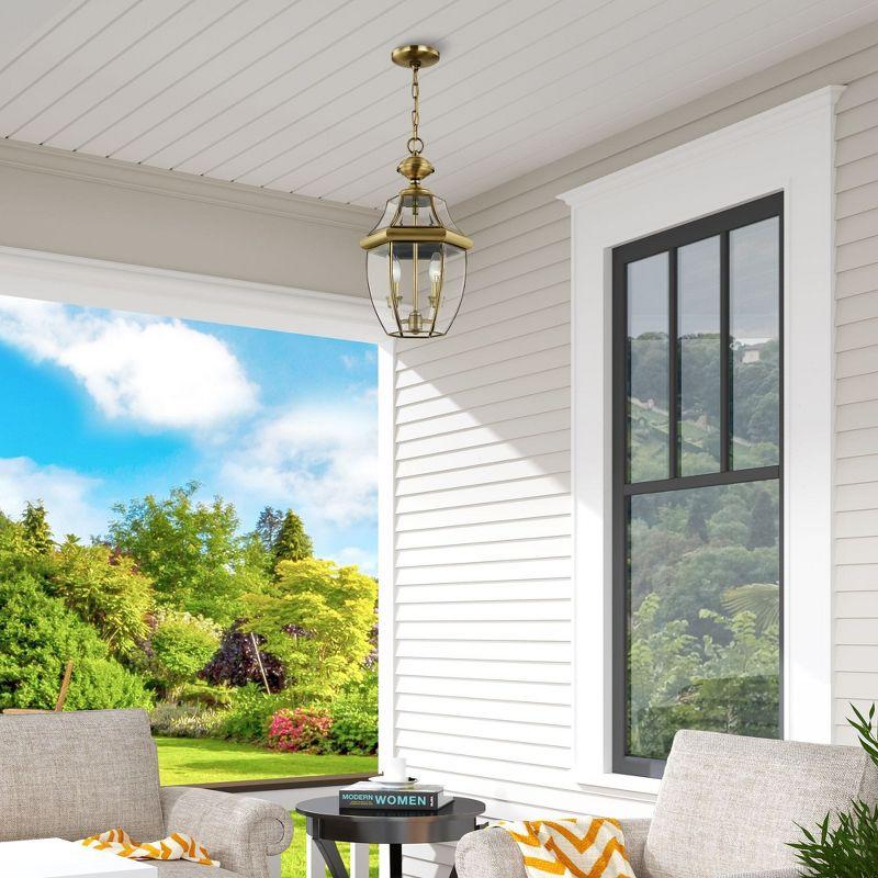 Livex Lighting Monterey 2 - Light Pendant in  Antique Brass