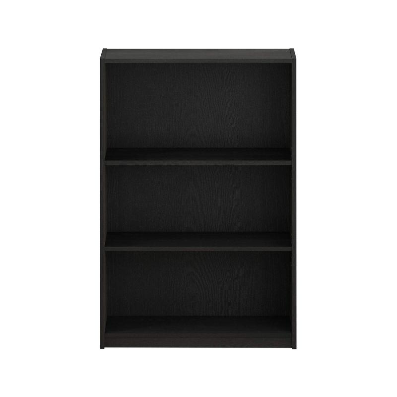 Furinno 3-Tier Bookcase with Adjustable Shelves for Study Home Office Kids Room