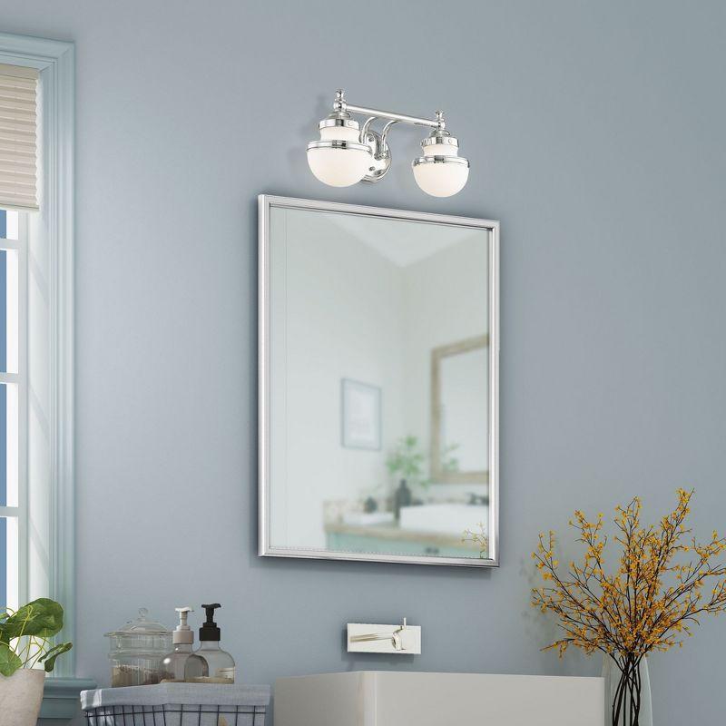 Livex Lighting Oldwick 2 - Light Vanity in  Polished Chrome