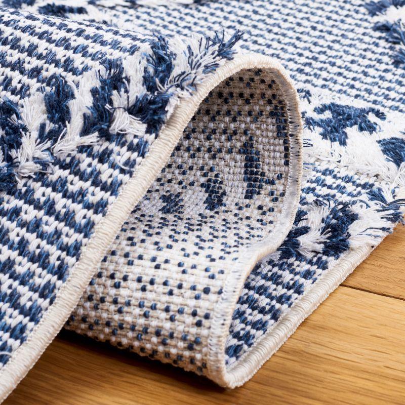 Augustine AGT714 Machine Made Indoor Area Rug - Navy/Ivory - 8'x10' - Safavieh