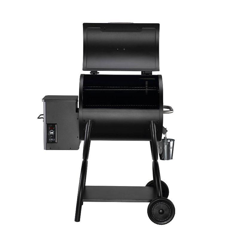 ZPG-550A Grills Wood Pellet Grill BBQ Smoker Digital Control - Black - Z Grills