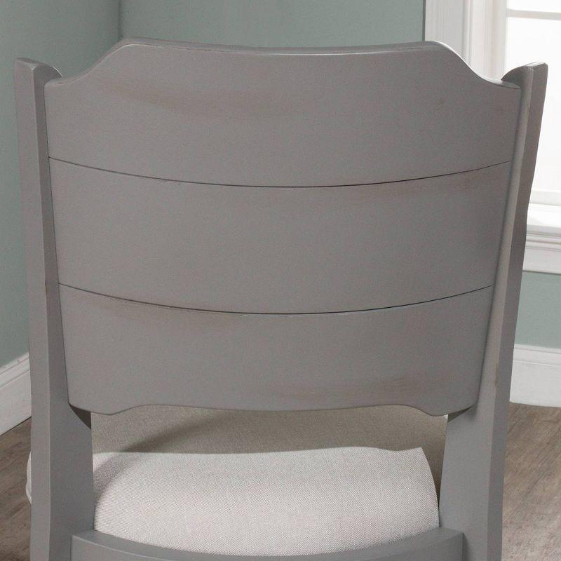 30.25" Clarion Swivel Barstool Distressed Gray - Hillsdale Furniture