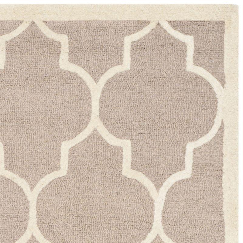 Cambridge CAM134 Tufted Indoor Area Rug - Beige/Ivory - 4'x6' - Safavieh