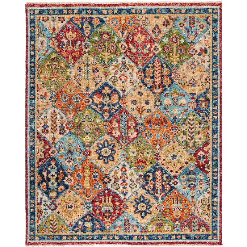 Safavieh Hand Knotted 70% Wool And 30% Cotton Southwestern Rug