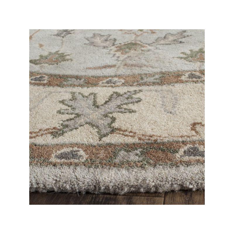 Heritage HG864 Handmade Accent Rug - 2'x3' - Green/Beige - Safavieh