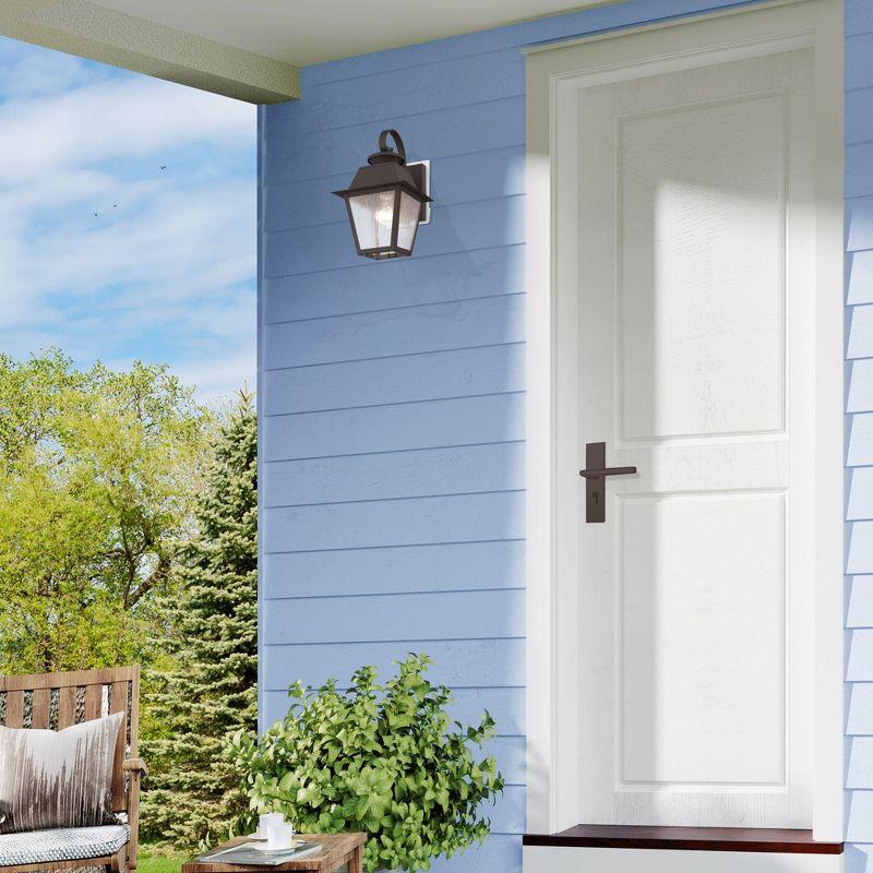 Livex Lighting Mansfield 1 - Light Wall Light in  Bronze