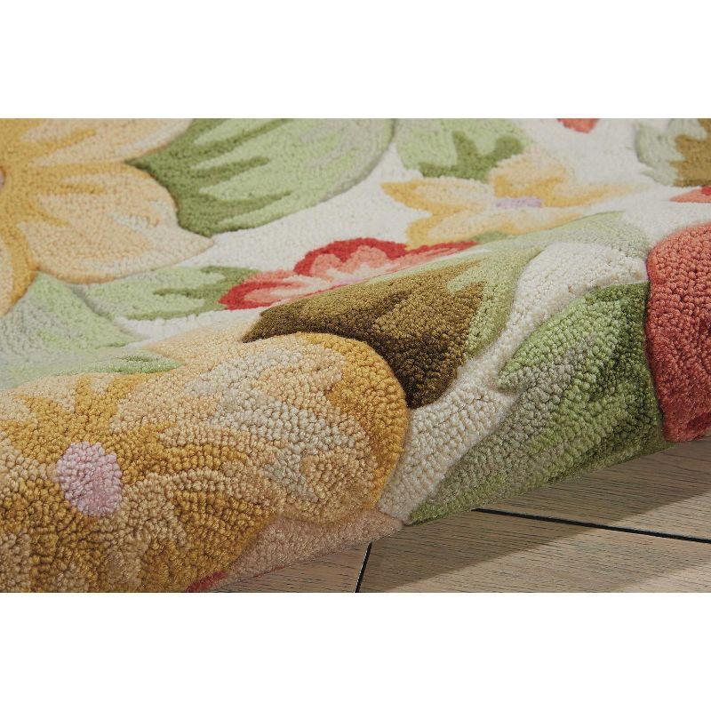 Nourison Fantasy Cream Area Rug