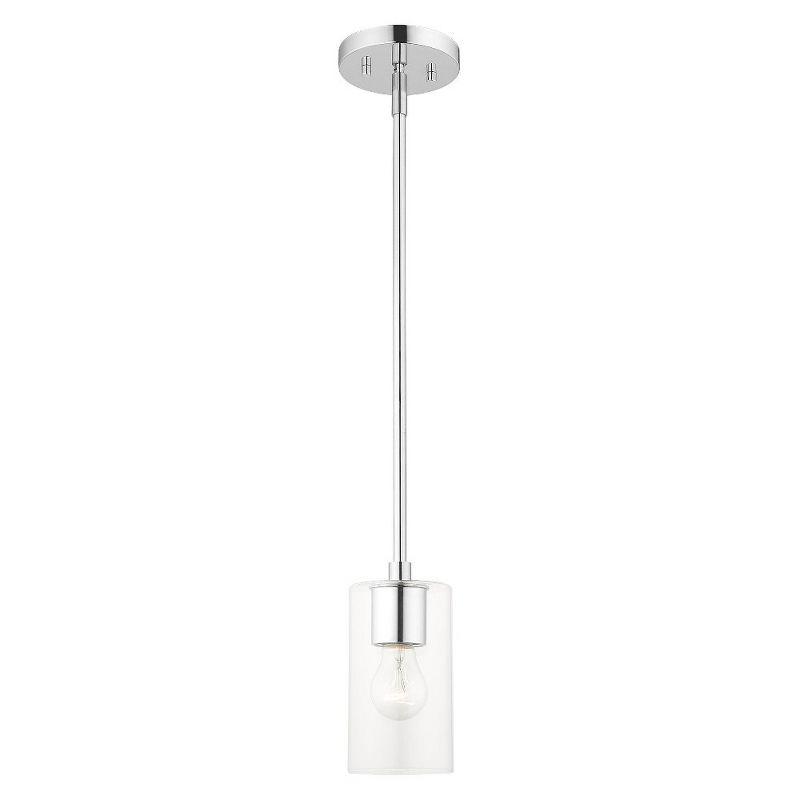 Livex Lighting Zurich 1 - Light Pendant in  Polished Chrome