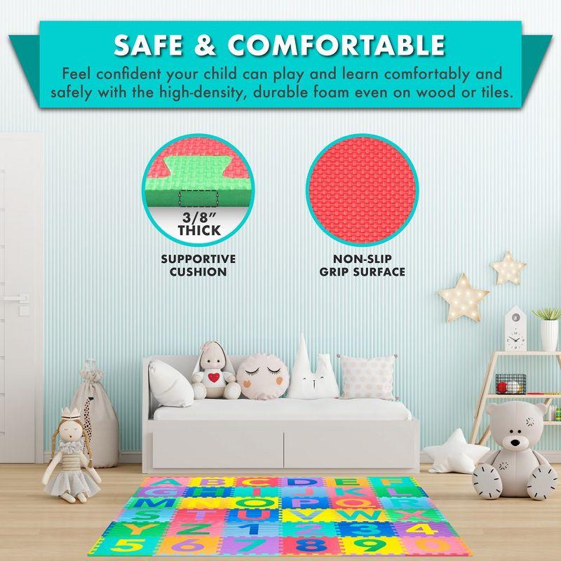 ProSource Kids Solid Floor Play Mat 3/8-in