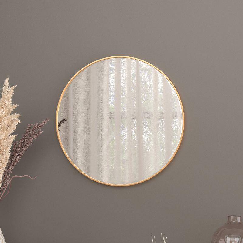 Merrick Lane Monaco Accent Mirror for Bathroom, Vanity, Entryway, Dining Room, & Living Room