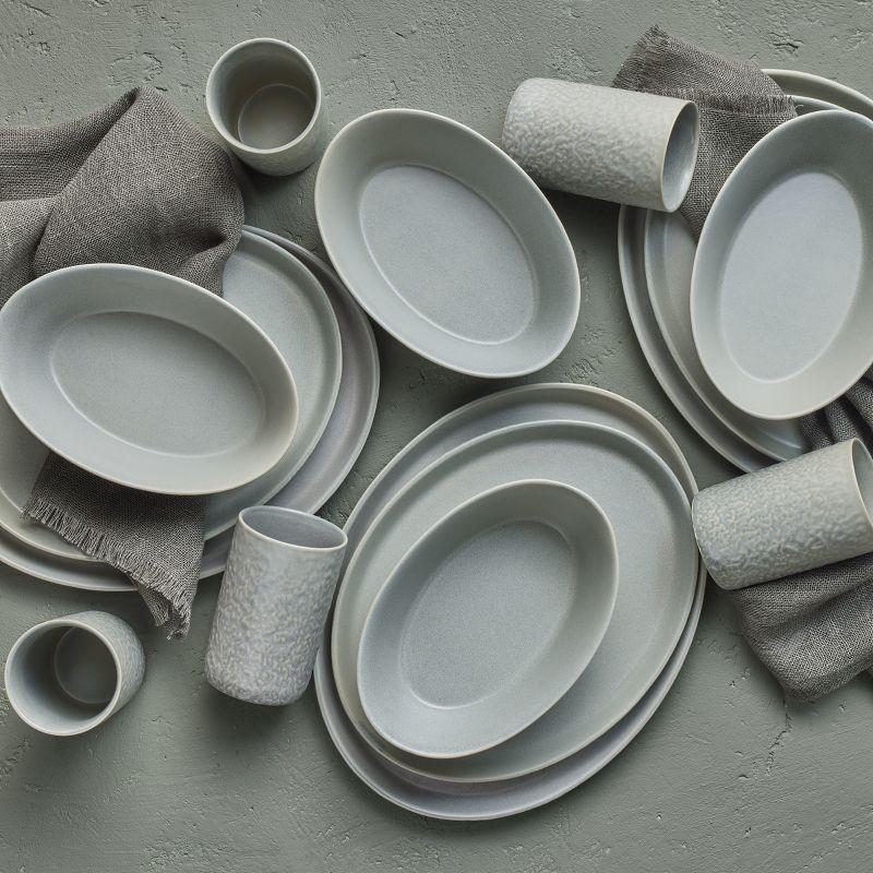Stone by Mercer Project Katachi 32-Piece Dinnerware Set Stoneware
