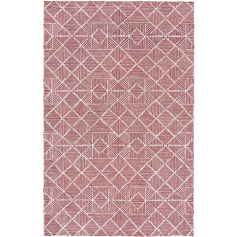 Abstract ABT763 Hand Tufted Area Rug  - Safavieh