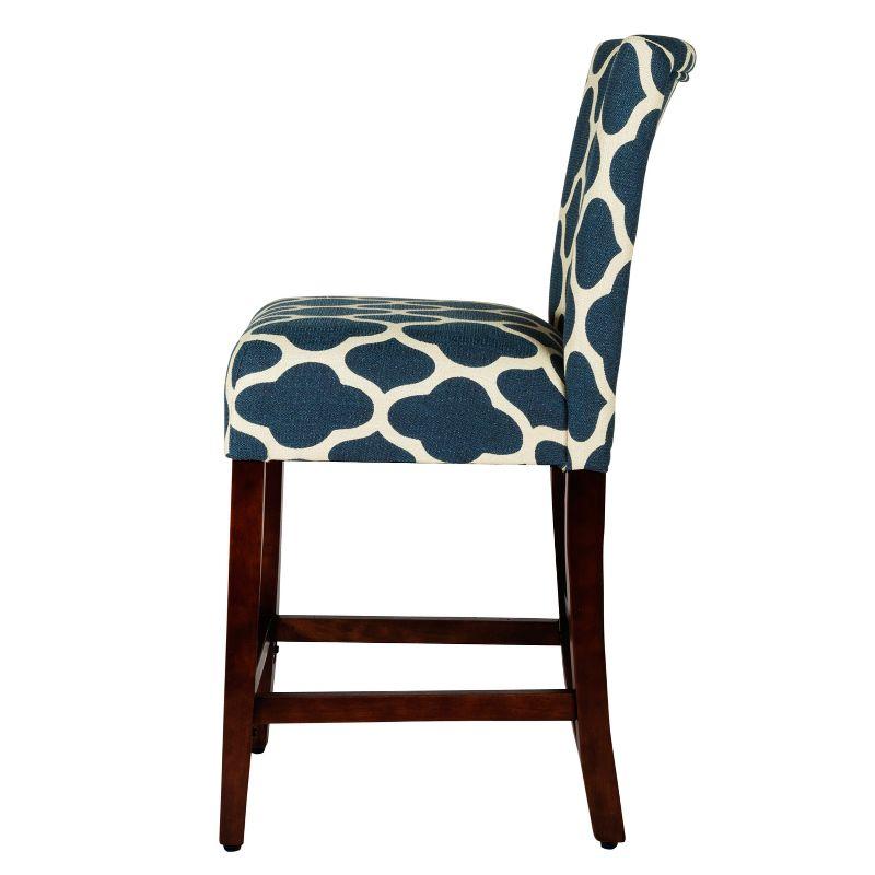 24" Upholstered Counter Height Barstool - HomePop